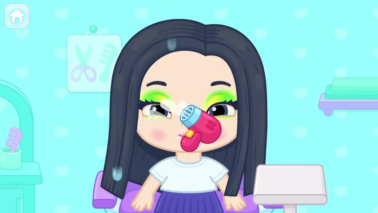 Bimi Boo Beauty Salon gameplay