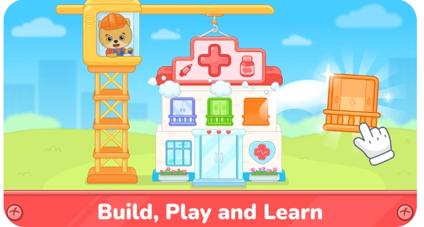 Bimi Boo Building Games screenshot 1