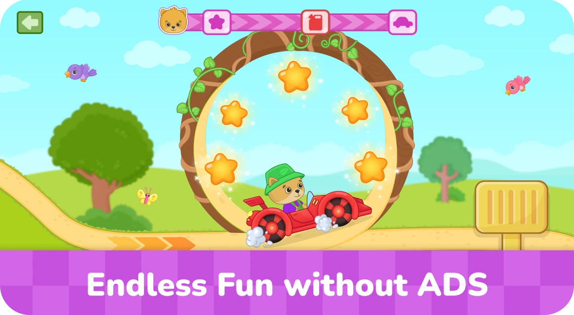 Bimi Boo Car Games screenshot 1
