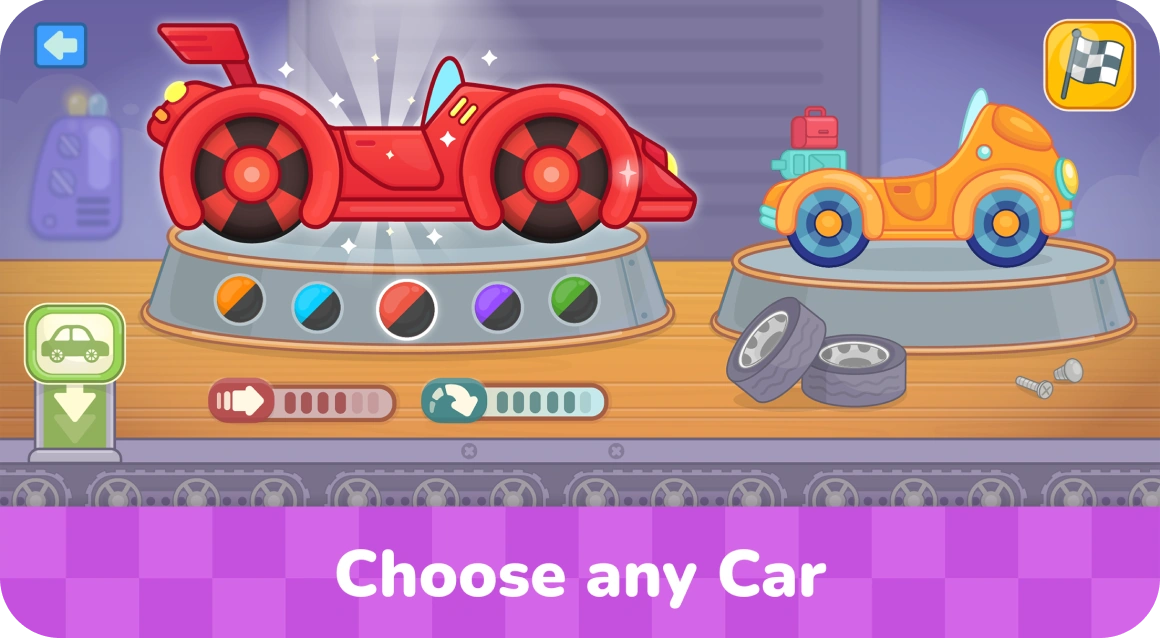 Bimi Boo Car Games screenshot 3