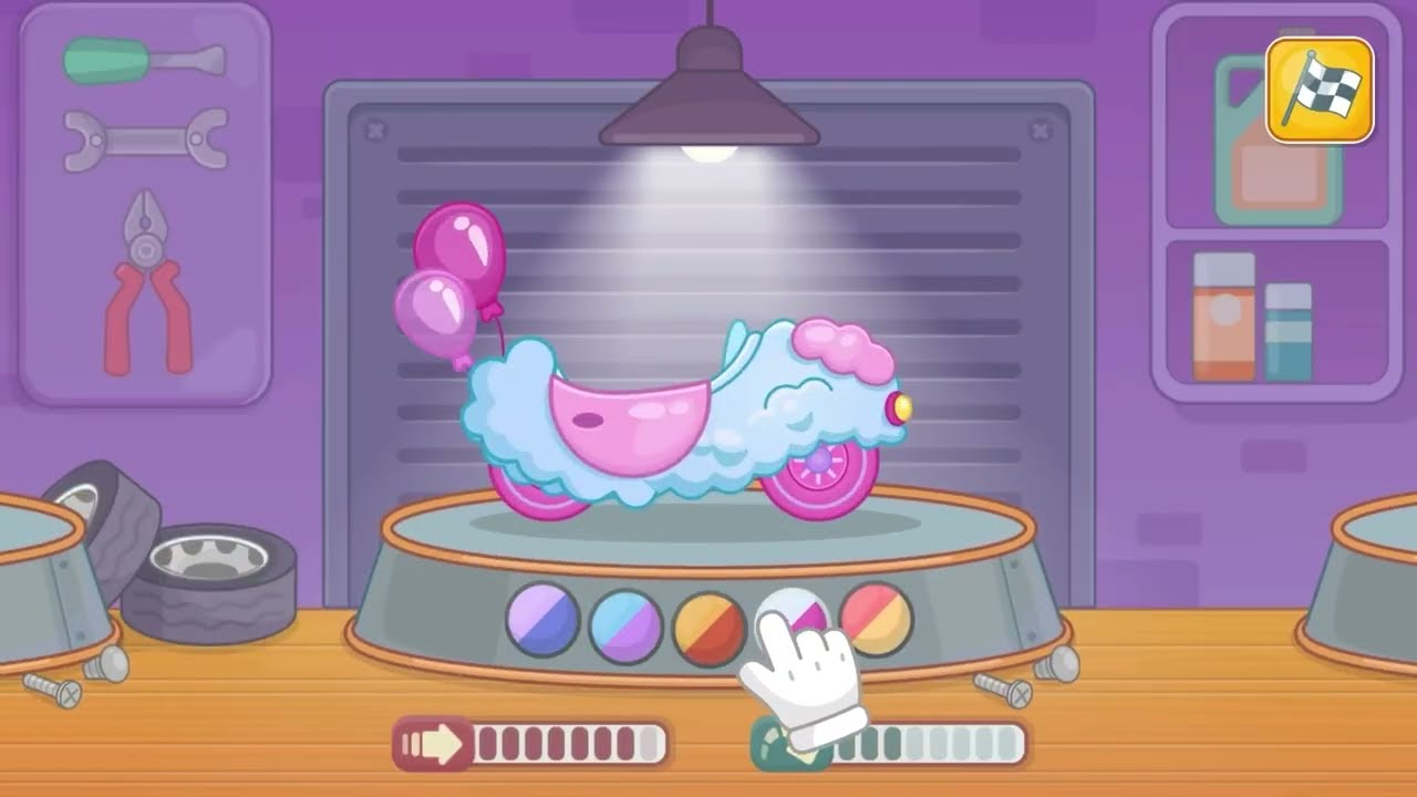 Bimi Boo Car Games gameplay