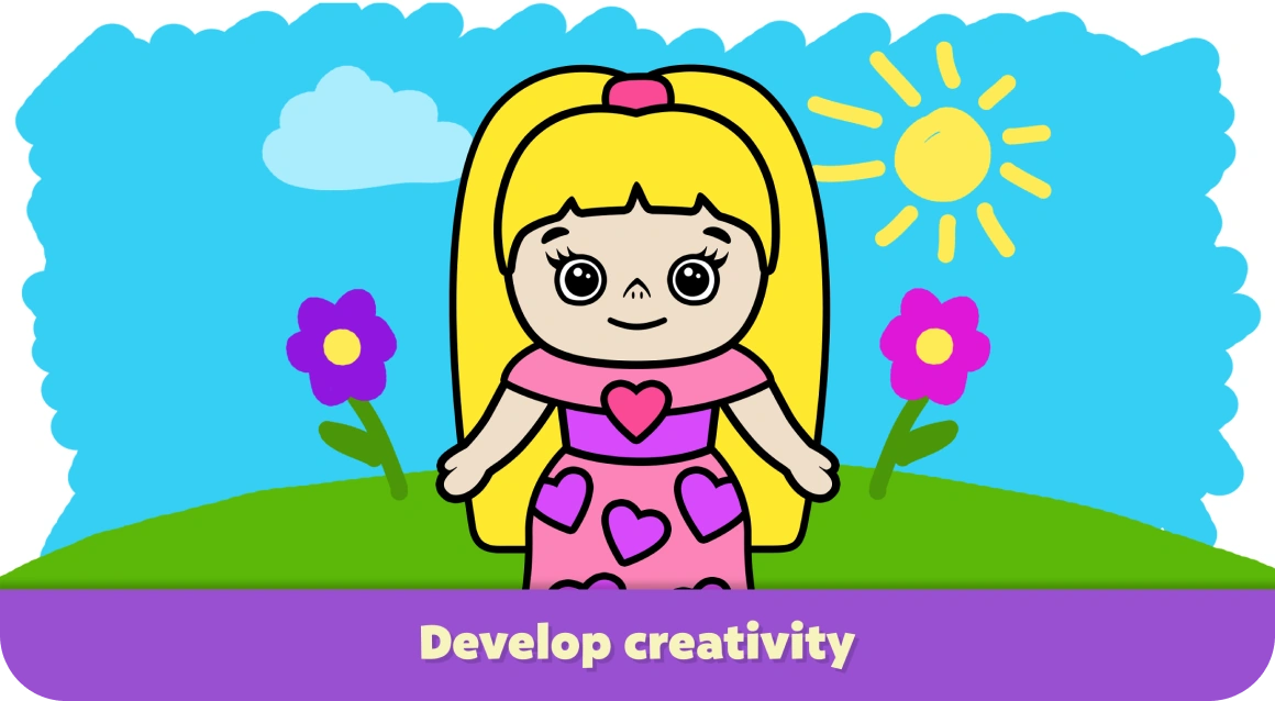 Bimi Boo Coloring screenshot 3