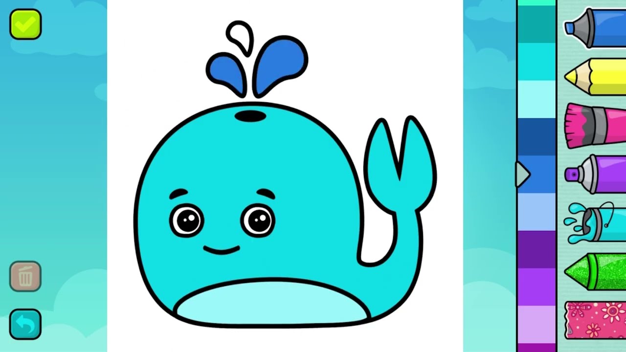Bimi Boo Coloring gameplay