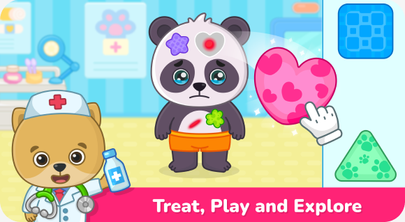 Bimi Boo Doctor Games screenshot 2
