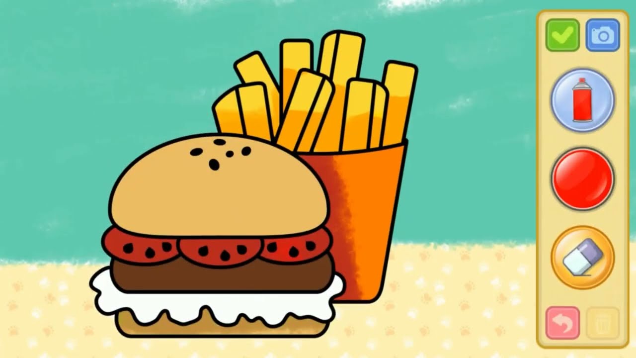 Bimi Boo Drawing gameplay