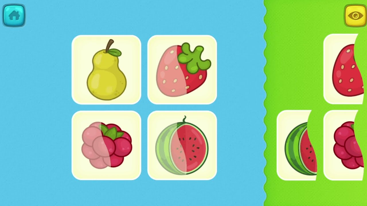 Bimi Boo Flashcards gameplay