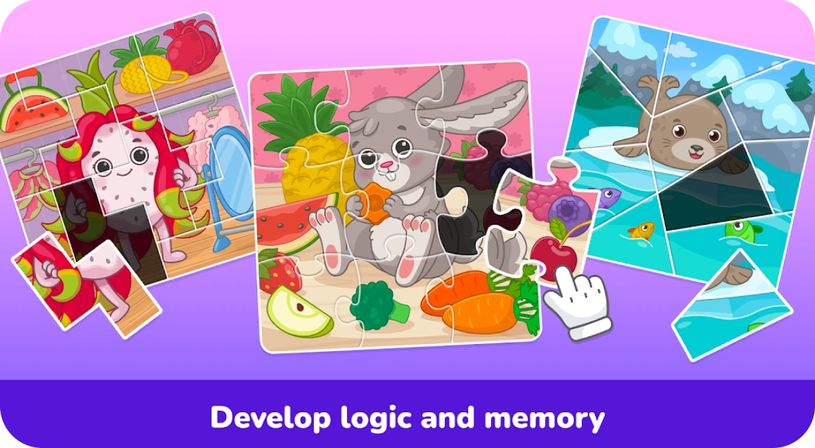 Bimi Boo Super Puzzles screenshot 1