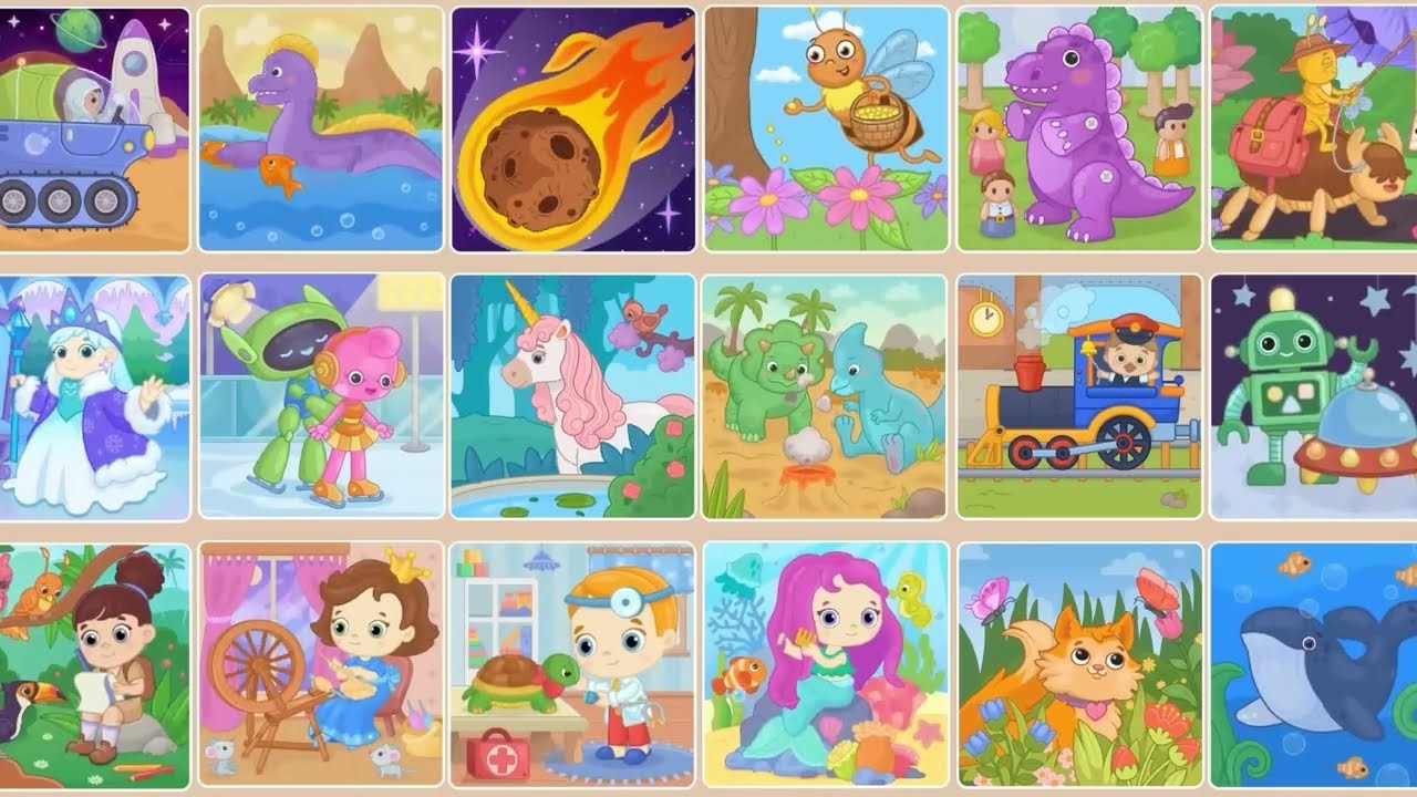 Bimi Boo Super Puzzles gameplay